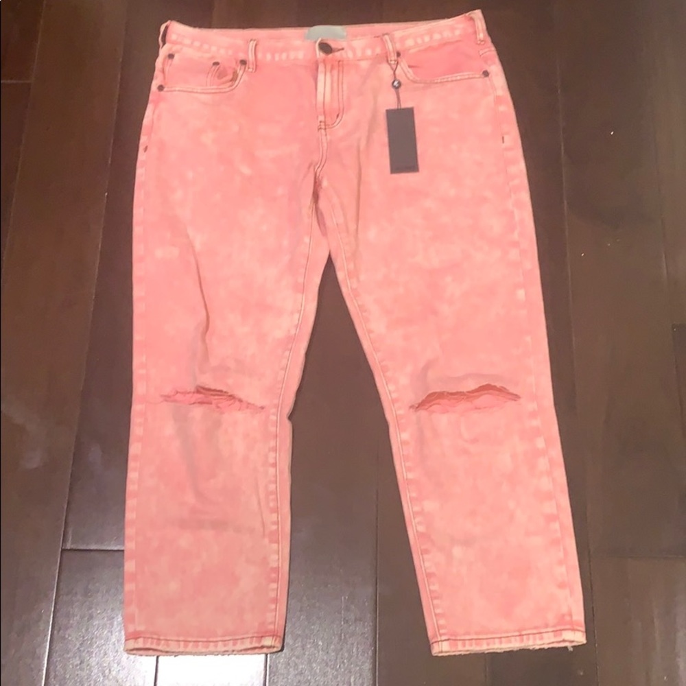 pink one teaspoon jeans